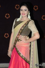 Sreemukhi at Savitri Movie Audio Launch